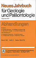 Cover image of: Neues Jahrbuch für Geologie und Paläontologie - Abhandlungen Band 158 Heft 2
