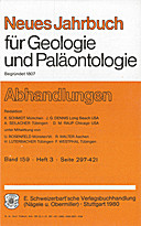 Cover image of: Neues Jahrbuch für Geologie und Paläontologie - Abhandlungen Band 159 Heft 3