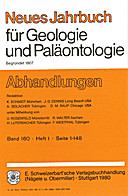Cover image of: Neues Jahrbuch für Geologie und Paläontologie - Abhandlungen Band 160 Heft 1