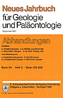 Cover image of: Neues Jahrbuch für Geologie und Paläontologie - Abhandlungen Band 161 Heft 2