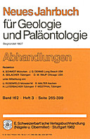 Cover image of: Neues Jahrbuch für Geologie und Paläontologie - Abhandlungen Band 162 Heft 3