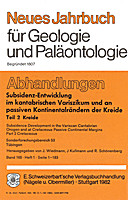 Cover image of: Neues Jahrbuch für Geologie und Paläontologie - Abhandlungen Band 165 Heft 1