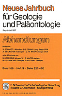 Cover image of: Neues Jahrbuch für Geologie und Paläontologie - Abhandlungen Band 166 Heft 3