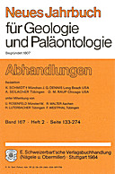 Cover image of: Neues Jahrbuch für Geologie und Paläontologie - Abhandlungen Band 167 Heft 2