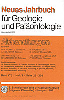 Cover image of: Neues Jahrbuch für Geologie und Paläontologie - Abhandlungen Band 175 Heft 3