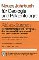 Cover image of: Neues Jahrbuch für Geologie und Paläontologie - Abhandlungen Band 176 Heft 1