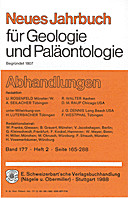 Cover image of: Neues Jahrbuch für Geologie und Paläontologie - Abhandlungen Band 177 Heft 2