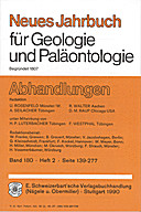 Cover image of: Neues Jahrbuch für Geologie und Paläontologie - Abhandlungen Band 180 Heft 2