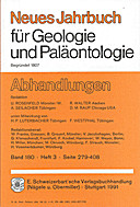 Cover image of: Neues Jahrbuch für Geologie und Paläontologie - Abhandlungen Band 180 Heft 3