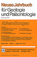 Cover image of: Neues Jahrbuch für Geologie und Paläontologie - Abhandlungen Band 184 Heft 2