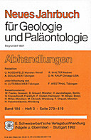 Cover image of: Neues Jahrbuch für Geologie und Paläontologie - Abhandlungen Band 184 Heft 3