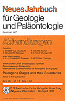 Cover image of: Neues Jahrbuch für Geologie und Paläontologie - Abhandlungen Band 186 Heft 1-2