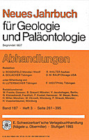 Cover image of: Neues Jahrbuch für Geologie und Paläontologie - Abhandlungen Band 187 Heft 3