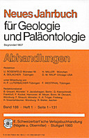 Cover image of: Neues Jahrbuch für Geologie und Paläontologie - Abhandlungen Band 188 Heft 1
