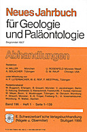 Cover image of: Neues Jahrbuch für Geologie und Paläontologie - Abhandlungen Band 196 Heft 1