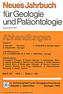Cover image of: Neues Jahrbuch für Geologie und Paläontologie - Abhandlungen Band 197 Heft 1