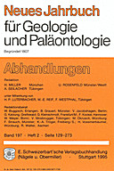 Cover image of: Neues Jahrbuch für Geologie und Paläontologie - Abhandlungen Band 197 Heft 2
