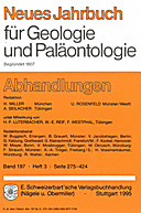 Cover image of: Neues Jahrbuch für Geologie und Paläontologie - Abhandlungen Band 197 Heft 3