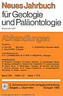 Cover image of: Neues Jahrbuch für Geologie und Paläontologie - Abhandlungen Band 198 Heft 1-2