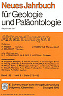 Cover image of: Neues Jahrbuch für Geologie und Paläontologie - Abhandlungen Band 198 Heft 3