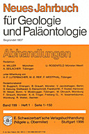 Cover image of: Neues Jahrbuch für Geologie und Paläontologie - Abhandlungen Band 199 Heft 1