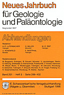 Cover image of: Neues Jahrbuch für Geologie und Paläontologie - Abhandlungen Band 201 Heft 3