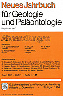 Cover image of: Neues Jahrbuch für Geologie und Paläontologie - Abhandlungen Band 202 Heft 1