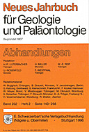 Cover image of: Neues Jahrbuch für Geologie und Paläontologie - Abhandlungen Band 202 Heft 2