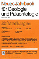 Cover image of: Neues Jahrbuch für Geologie und Paläontologie - Abhandlungen Band 203 Heft 1