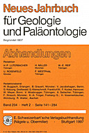 Cover image of: Neues Jahrbuch für Geologie und Paläontologie - Abhandlungen Band 204 Heft 2