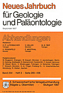 Cover image of: Neues Jahrbuch für Geologie und Paläontologie - Abhandlungen Band 204 Heft 3