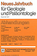 Cover image of: Neues Jahrbuch für Geologie und Paläontologie - Abhandlungen Band 206 Heft 1