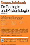 Cover image of: Neues Jahrbuch für Geologie und Paläontologie - Abhandlungen Band 206 Heft 3