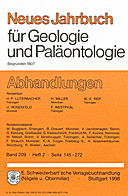 Cover image of: Neues Jahrbuch für Geologie und Paläontologie - Abhandlungen Band 209 Heft 2