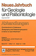 Cover image of: Neues Jahrbuch für Geologie und Paläontologie - Abhandlungen Band 212 Heft 1-3