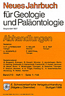 Cover image of: Neues Jahrbuch für Geologie und Paläontologie - Abhandlungen Band 213 Heft 1