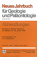 Cover image of: Neues Jahrbuch für Geologie und Paläontologie - Abhandlungen Band 214 Heft 3