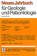 Cover image of: Neues Jahrbuch für Geologie und Paläontologie - Abhandlungen Band 215 Heft 1