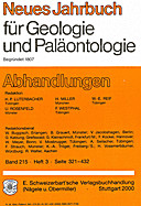 Cover image of: Neues Jahrbuch für Geologie und Paläontologie - Abhandlungen Band 215 Heft 3