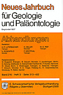 Cover image of: Neues Jahrbuch für Geologie und Paläontologie - Abhandlungen Band 216 Heft 3