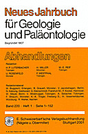 Cover image of: Neues Jahrbuch für Geologie und Paläontologie - Abhandlungen Band 220 Heft 1