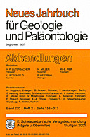 Cover image of: Neues Jahrbuch für Geologie und Paläontologie - Abhandlungen Band 220 Heft 2