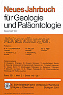 Cover image of: Neues Jahrbuch für Geologie und Paläontologie - Abhandlungen Band 221 Heft 2
