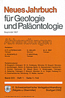 Cover image of: Neues Jahrbuch für Geologie und Paläontologie - Abhandlungen Band 223 Heft 1