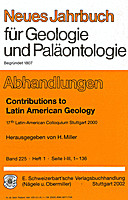 Cover image of: Neues Jahrbuch für Geologie und Paläontologie - Abhandlungen Band 225 Heft 1