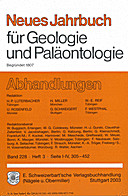 Cover image of: Neues Jahrbuch für Geologie und Paläontologie - Abhandlungen Band 228 Heft 3