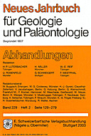 Cover image of: Neues Jahrbuch für Geologie und Paläontologie - Abhandlungen Band 229 Heft 2