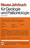Cover image of: Neues Jahrbuch für Geologie und Paläontologie - Abhandlungen Band 235 Heft 3