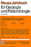 Cover image of: Neues Jahrbuch für Geologie und Paläontologie - Abhandlungen Band 237 Heft 1