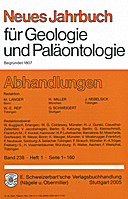 Cover image of: Neues Jahrbuch für Geologie und Paläontologie - Abhandlungen Band 238 Heft 1